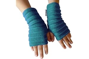 Anna Falcke Wristee®, Kids fingerless gloves | thermal unisex junior hand warmer with thumbhole (7-11yrs)