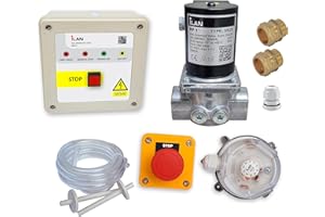 iLAN Gas Interlock System Kit, Complete Pack, Including Gas Solenoid Valve 1" (28mm)