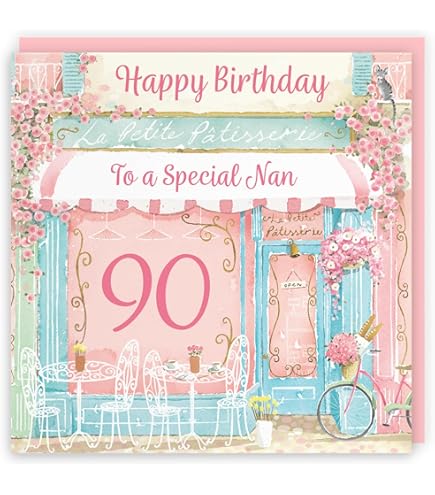 Hunts England - Tarjeta De 12 Cumpleaños Para Sobrina - Feliz Cumpleaños - Sobrina Especial - 12 - Colección Party - Estándar - 148 X 148 Mm - Divertida, Vestido Rosa, Pastel Bonita Tarjeta