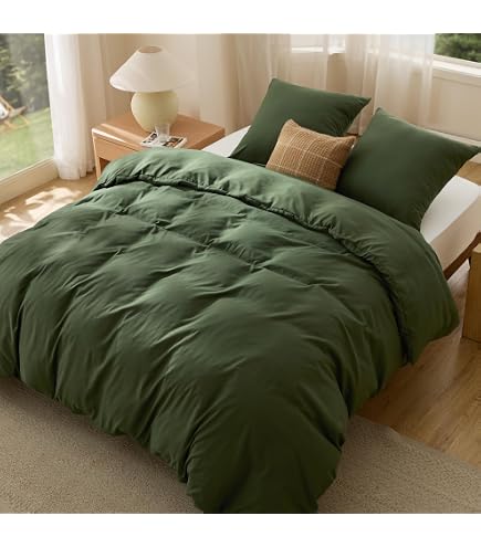Douceur D'Intérieur Letto Completo 3 Pezzi In Microfibra, Blu Notte, Copripiumino 240x220 Cm E 2 Federe 63x63 Cm, Morbido E Certificato Oeko-Tex - 2