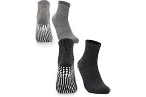 Occulto Calze Antiscivolo Donna 80% cotone 2-4 Paia (Modello: Madeleine)