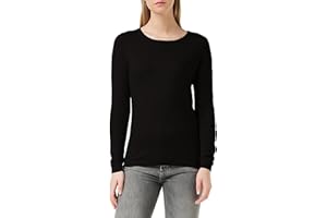 VERO MODA Damen Vmcare Structure Ls O-Neck Blouse Noos Pullover