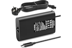 VUOHOEG Cargador DELL USB C 65W Adaptador par DELL Latitude 5520 5420 5410 5285 7320 5320 5310 7420 7410 7310 9410 9510 XPS 12 13 9250 9350 9360 9370 9380 Chromebook 3100 3400 Tipo C Alimentacion 20V 3,25A