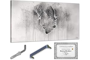 Monica Mirafiori I 140x70 cm I Quadro Dipinto a Mano I Pittura Acrilica I Arte Moderna I Quadri Moderni