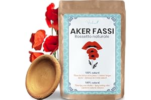 VIRHEA Autentico Aker Fassi x1 Rossetto Marocchino Naturale a base di papavero e melograno Bellezza Tradizionale