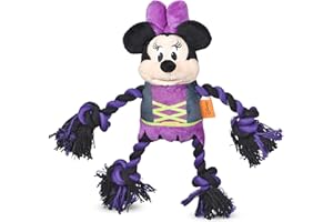 Disney for Pets Disney Mickey and Friends Minnie Mouse 30,5 cm corda giocattolo per cani | Minnie Mouse Dog Toy | Disney Toys for All Dogs, prodotto ufficiale del giocattolo per cani