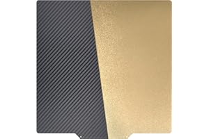 NORTHRENDA Elego Neptune 3 Max Build Plate - 430x430mm Pee+PEI Sheet - Double Sided Textured Print Bed Flexible Spring Steel Surface No Magletic Base for Neptune 4 Max, Anycubi Kobra Max, CR-6 Max 3D Printer