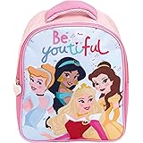 Zaino per bambini Licenza Ufficiale Disney per la scuola e l'asilo - 28x23x10cm - con maniglie imbottite - Ideale per bambini