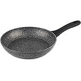 Salter® BW10691 Megastone Thermo Collar Collection, Non-Stick, Corrosion & Scratch-Resistant Forged Aluminium Frying Pan, 20 