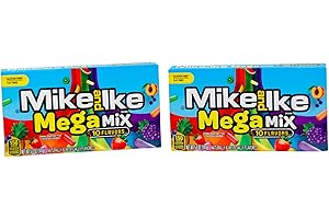 MIKE & IKE *New Flavor* Mike and Ike Megamix Theater Box (2 Pack)