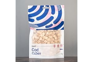 WAITA Freeze-Dried Cod Cubes for Cat Treats Pets Dog Treats Natural Fresh Cat Food And Dog Food 40g Bag