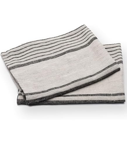 Strofinacci Da Cucina In Lino E Cotone - Set Da 2, 50x70 Cm, Assorbenti E Durevoli - Foto 8