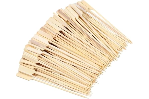 PARENCE.- Bambu Spett Tänder 18 cm - Set med 100 stycken | Cocktail pinnar