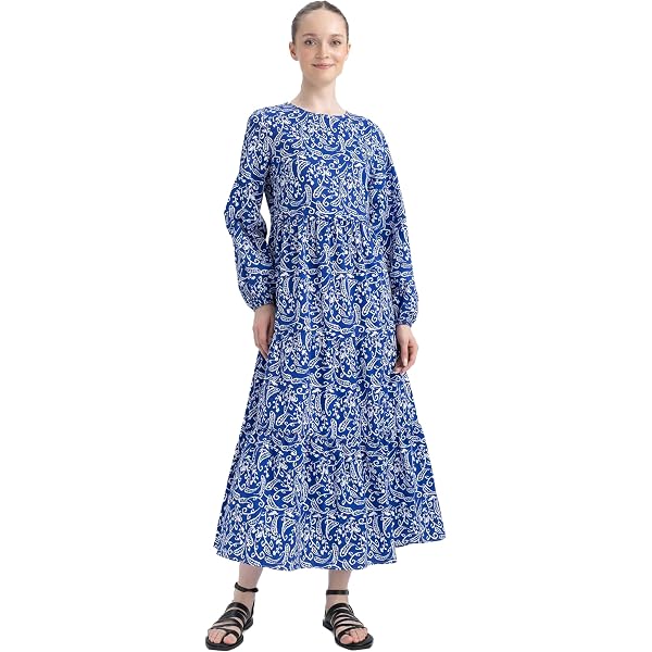 Forever 21 Women Tie-Dye Midi Dress S Green: Buy Online at Best Price in Egypt