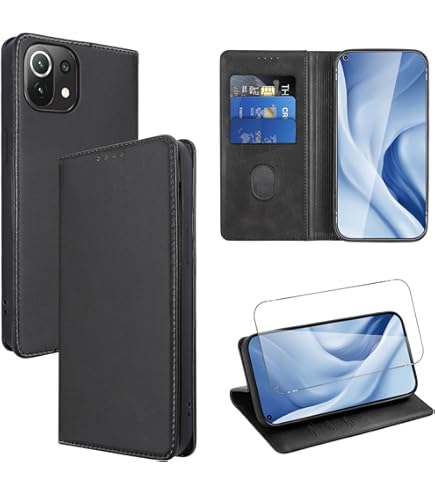 BEZ® Coque Pour Xiaomi Mi 11 Lite 5G, Coque Pour Xiaomi Mi 11 Lite, Etui Housse Pour Mi 11 Lite