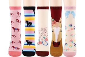 Belloxis Reitsocken 39-42 Damen Pferde Mädchen Geschenk Reitsocken Damen Pferde Geschenk Pferdeliebhaber Kniestrümpfe Damen Reiter Socken Damen 39-42 Baumwolle
