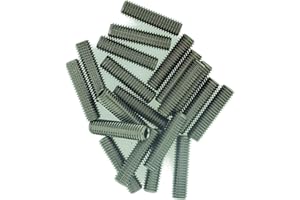 SINGULARITY SUPPLIES M4 (4mm x 3mm) Hex Socket Grub Screw (Flat Point) - Stainless Steel (A2) (Pack of 20)