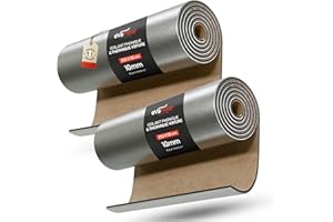 EVAFLOOR Isolation Phonique Voiture Autocollant 250 x 50 cm - Épaisseur 10 mm | Isolant Thermique Voiture | Parfait pour Voitures, Vans et Campers | Température Maximale 110 °C / Minimale -50 °C