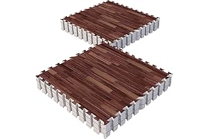 GORILLA SPORTS® Tappetino Palestra Puzzle - 16 Pezzi, 60x60x1,2cm, Materassino Antiscivolo, Protettivo Incastro, Schiuma EVA, Colore - Tappeto da Fitness, Protezione Pavimento Ginnastica, Allenamento