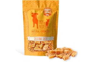 PACK'N PRIDE Air-Dried Dog Treats，300g*1 Pack Pure Chicken Breast Meat，High Protein & Low Fat，No Artificial Flavors Healthy Treats, Dog Chews for Small & Senior