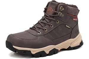 ARRIGO BELLO Stivali Uomo Invernali Scarpe Invernale Scarponcini Neve Stivaletti Antiskid Caldo Trekking Montagna Boots Taglia 41-46