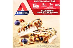 Atkins Advantage Meal Bars - Blueberry Greek Yoghurt x 5 bars