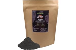 Premium aktivt kolpulver 400 g - 100% växtbaserat från brasilianska kokosnötskal