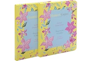 Hassett Green London - Honeysuckle & Jasmine Scented Drawer Liners - Two Pack of 6 Sheets size 600 x 400 mm (Twin Pack)