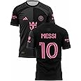 RockinRetailz Interr Miamii Jersey New Messi Black Jersey 2025 (M10 Back Printed)