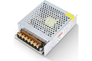 Kingwen Alimentation 12V 10A Transformateur LED 120W Commutation Alimentation AC 110V/220V DC 12V transformateur d'alimentation pour Radio,Bandes LED