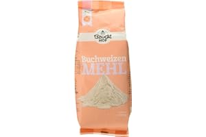 Bauckhof Buchweizenmehl Vollkorn glutenfrei, 6er Pack (6 x 500 g) - Bio