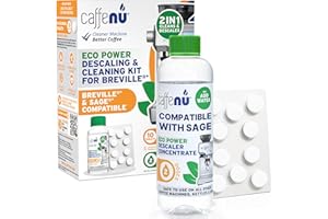 CAFFENU Breville - Kit de limpieza y descalcificación