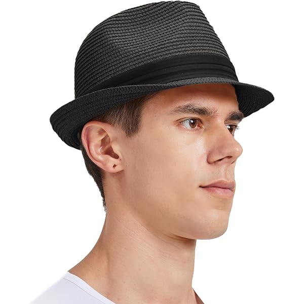 Chapeau Panama En Paille - Protection UV, Taille 56-61, Style Bogart