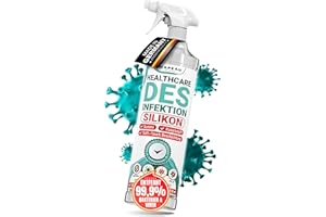 Mapeau CPAP Desinfektion Spray, 500ml Geruchlos Silikon Desinfektionsmittel für CPAP Reiniger und Sauerstoffzubehör aus Silikon, Gummi, Kunststoff