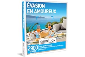 DAKOTABOX Smartbox - Coffret Cadeau Couple - Idée cadeau original : Séjour romantique à deux pour un moment d'évasion inoubliable