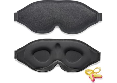 2026 Innovativ Sovmask för Män och Kvinnor, Ljusblockerande Ögonmask för Sömn, Tupplur, Meditation, - Amazon Deal & Rabatt