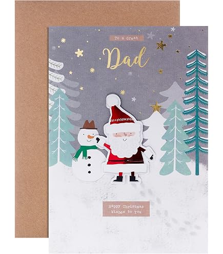 Hallmark Christmas Card for Daughter and Son in Law - Cute Forever