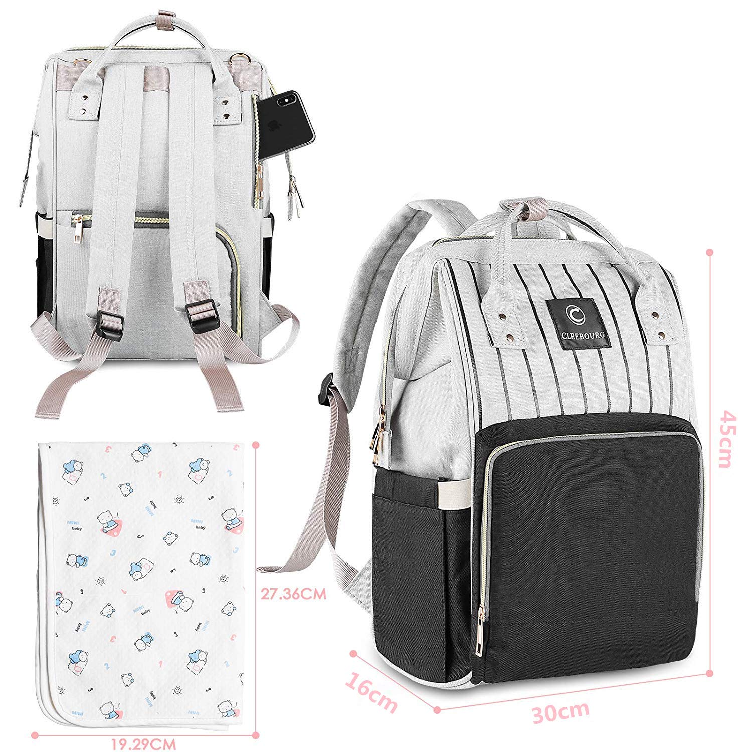 nappy pouch for changing bag