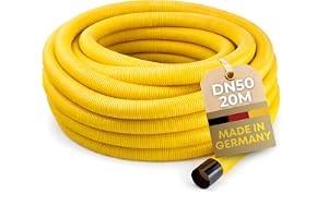 Dräneringsrör DN 50 slitsat av Doubleyou Geoflies & byggmaterial (20 m)