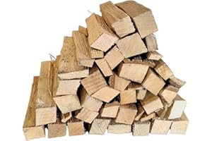 LOGPILE Extra Thin Pizza Oven Hardwood Logs. Kiln Dried 25cm Length. Suitable for Ooni Pro and other medium sized Pizza Ovens. 100% Sustainable. 15kg