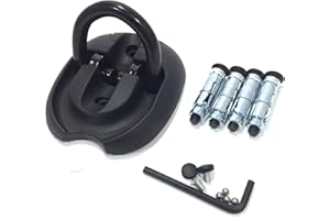 Viper Rocksolid Seguridad A111 Triton Li Anclaje de Suelo, Negro