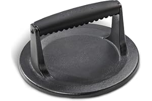 Enders Pressa per Hamburger in Ghisa - Stampo hamburger per Barbecue o Griglia - Accessori Griglia e Campeggio Forma per Hamburger in Ghisa smaltata e robusta #8816