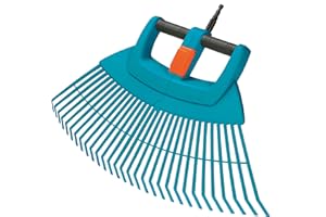 Gardena combisystem-Kunststoff-Fächerbesen XXL Vario: Der extrabreite Gartenrechen für das Zusammenfegen von Laub und Gartenabfällen, Arbeitsbreite 77 cm, passend zu Allen cs-Stielen (3107-20)