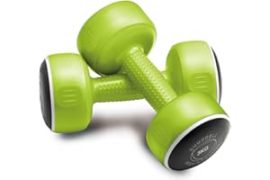 Body Sculpture SMART DUMBELLS 2 x 3 KG (6 KG PAIR),Green