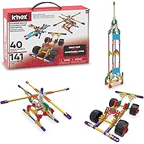 Basic Fun - K'NEX Beginner Building Set 40 Model Educational Toys