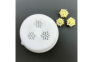 BNN RECIPE BNN - Avance/Serie 7000 - Flocon de neige épaisseur 1mm - Pasta Disc compatible avec Philips Pasta Maker Avance/Serie 7000 (Flocon N°1)