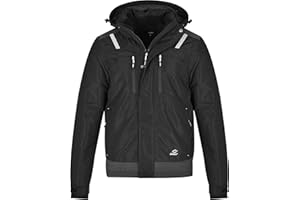 BWOLF OLYMPIA Outdoor Jacken für Männer Arbeitsjacke Herren Winter Herren Winter Wasserdichte Winddichte Winterjacke Arbeitsjacke Warme mit Kapuze