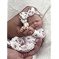 MYREBABY Reborn Babypuppe Beata - 17,8 Cm Mini-Puppe Aus Silikon