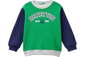 United Colors of Benetton Felpa con Cappuccio Bambini e Ragazzi