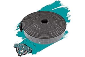 Armaflex original XG Kautschuk Streifen Zuschnitt + Scorprotect® Duftbaum (schwarz, 6 mm selbstklebend x 5 cm x 15 m)